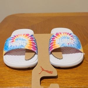 Puma Cool Cat Tie Dye Slides